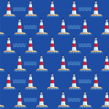 Hamptons Lighthouse Two-Piece Set