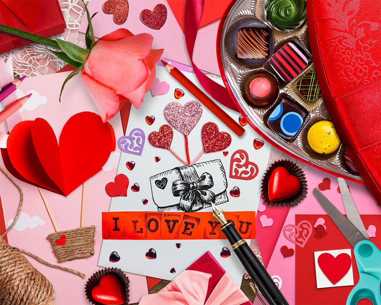 Be My Valentine 500 Piece Jigsaw Puzzle | Springbok Puzzles