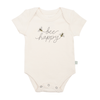 graphic bodysuit | bee happy