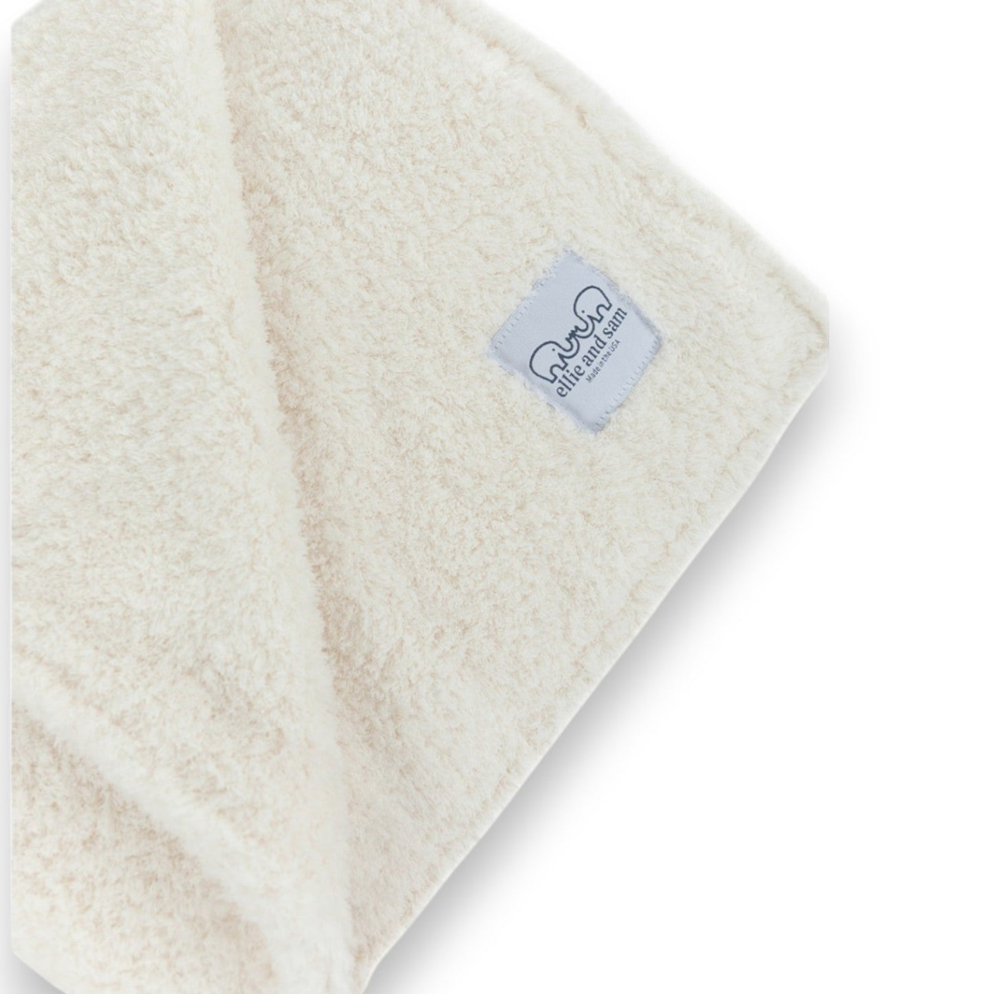 Classic Baby Lovey in Chenille Cozy, Ivory
