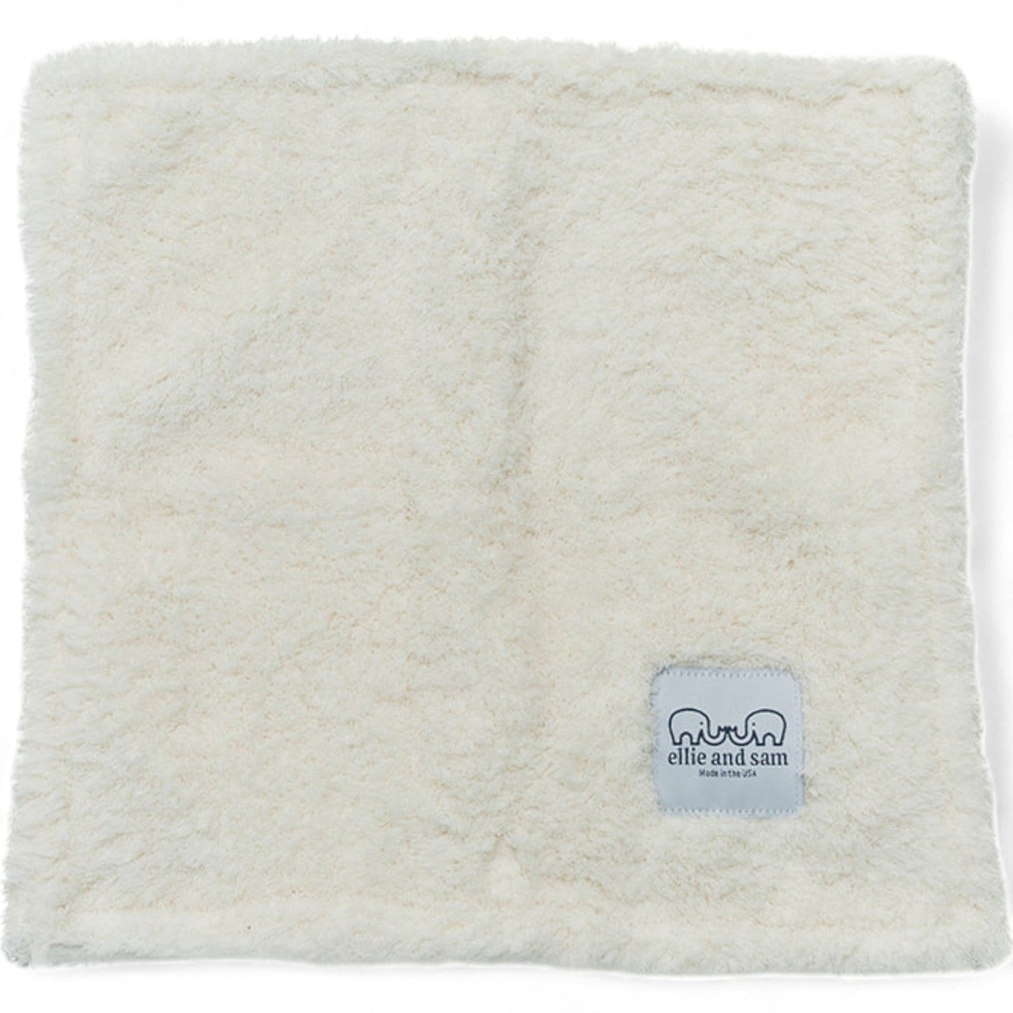 Classic Baby Lovey in Chenille Cozy, Ivory