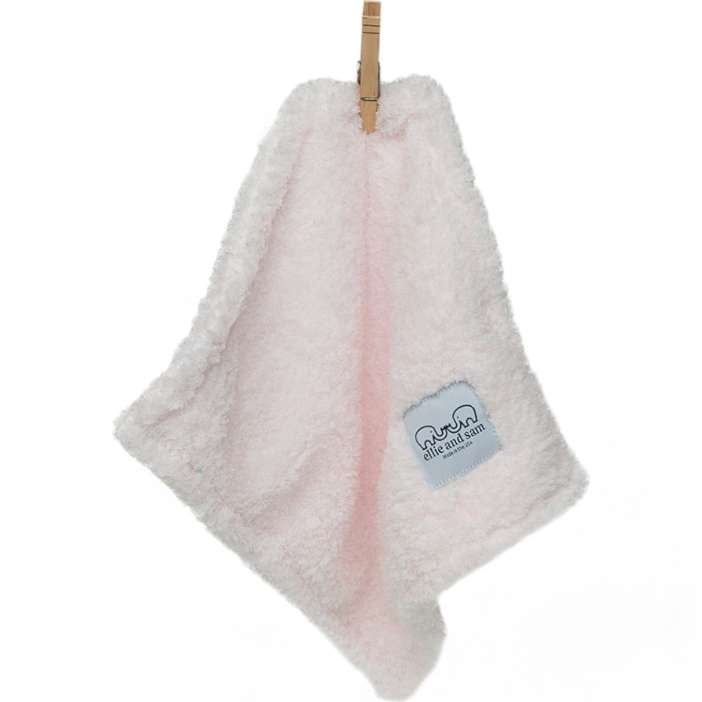 Classic Baby Lovey in Chenille Cozy, Pink