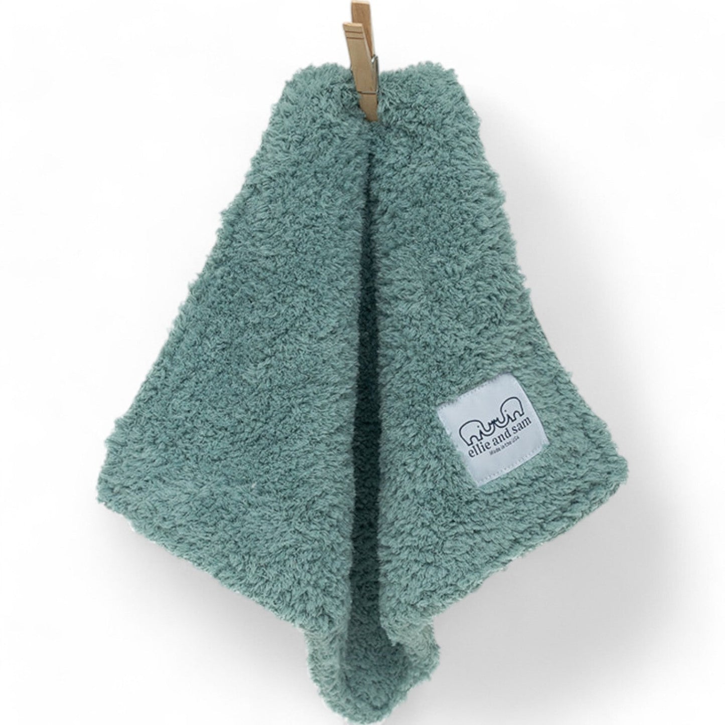 Classic Baby Lovey in Chenille Cozy, Sage