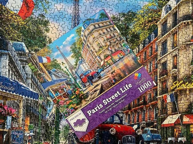 Majestic by Springbok Paris Street Life 500 Piece Jigsaw Puzzle | Springbok Puzzles