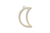 Rattan Moon Wall Mirror – Boho Space & Mystical Kids Room Decor