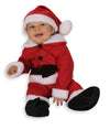 Fleece Santa Costume With Belt Newborn Child 2T-4T