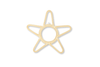 Rattan Star Wall Mirror – Boho & Space Kids Room Decor - Celestial Theme - Universe theme kids room