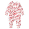 Christmas Bamboo Zipper Romper Ho-Ho-Ho