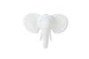 Rattan Elephant Wall Decor – Safari Nursery Wall Art | Boho Kids Room Animal Head | Handmade Natural Rattan Décor