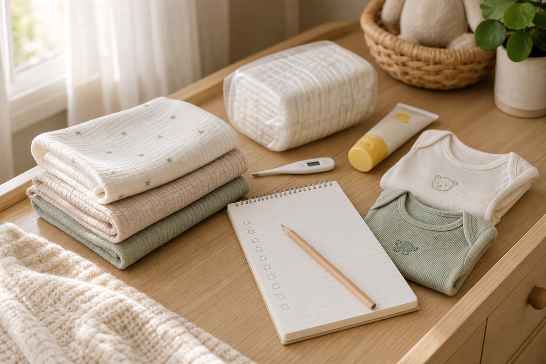 The Newborn Essentials Checklist You Can Actually Print: A Stage-by-Stage Guide for the First 3 Months