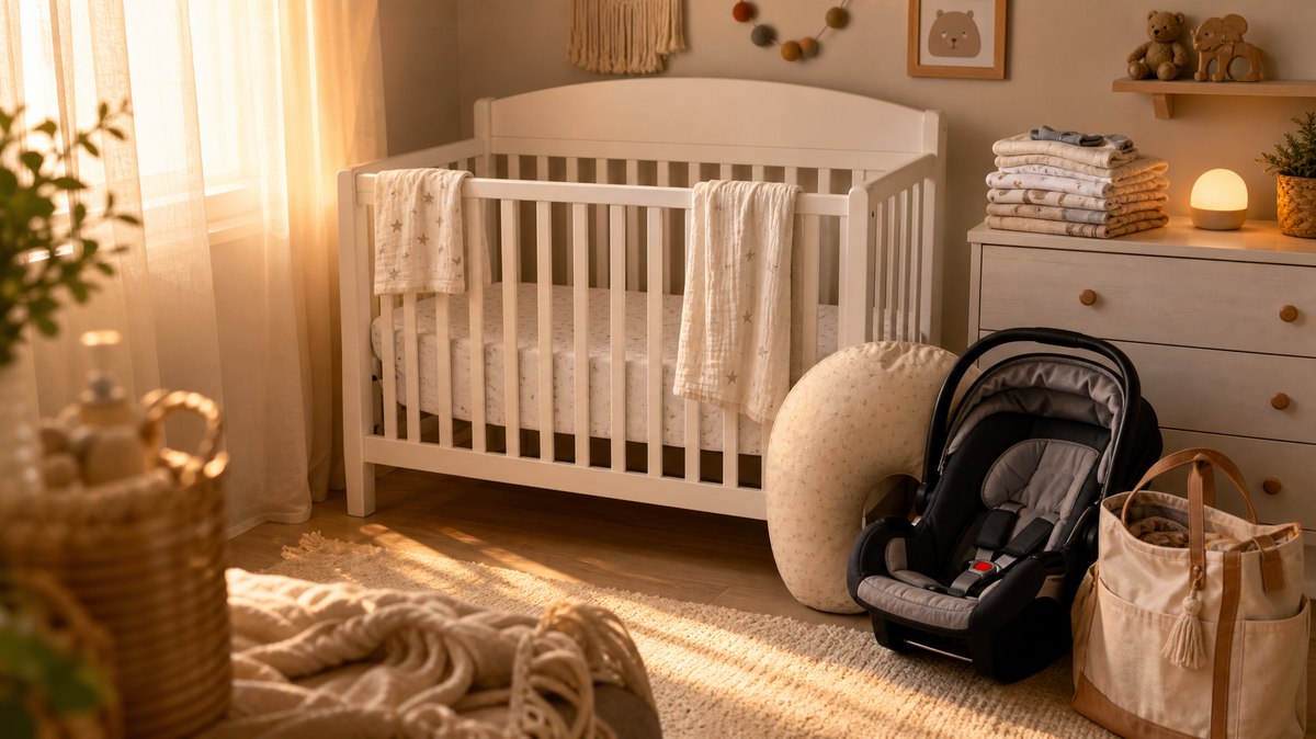 The Newborn Essentials Checklist Every First-Time Parent Actually Needs (Without the Overwhelm)