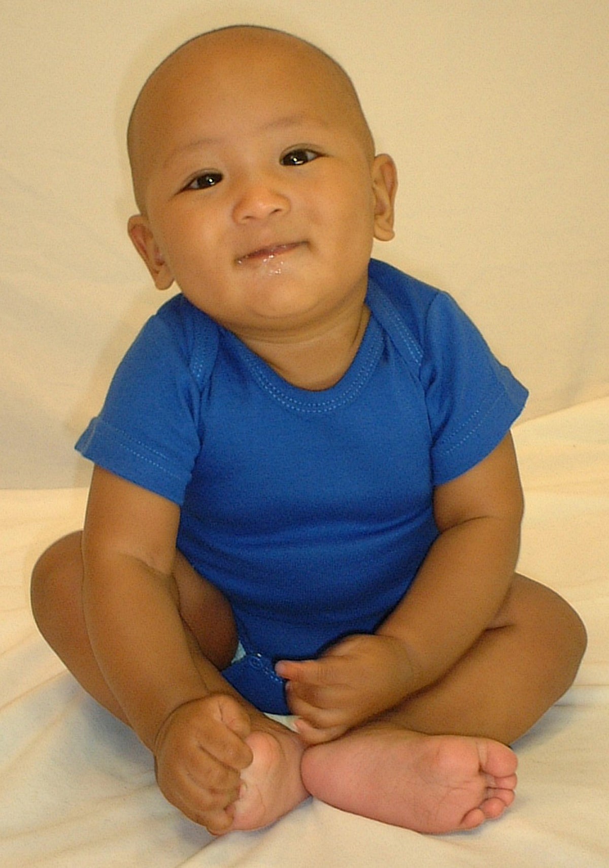 Blue Bodysuit Onezies (Pack Of 5)