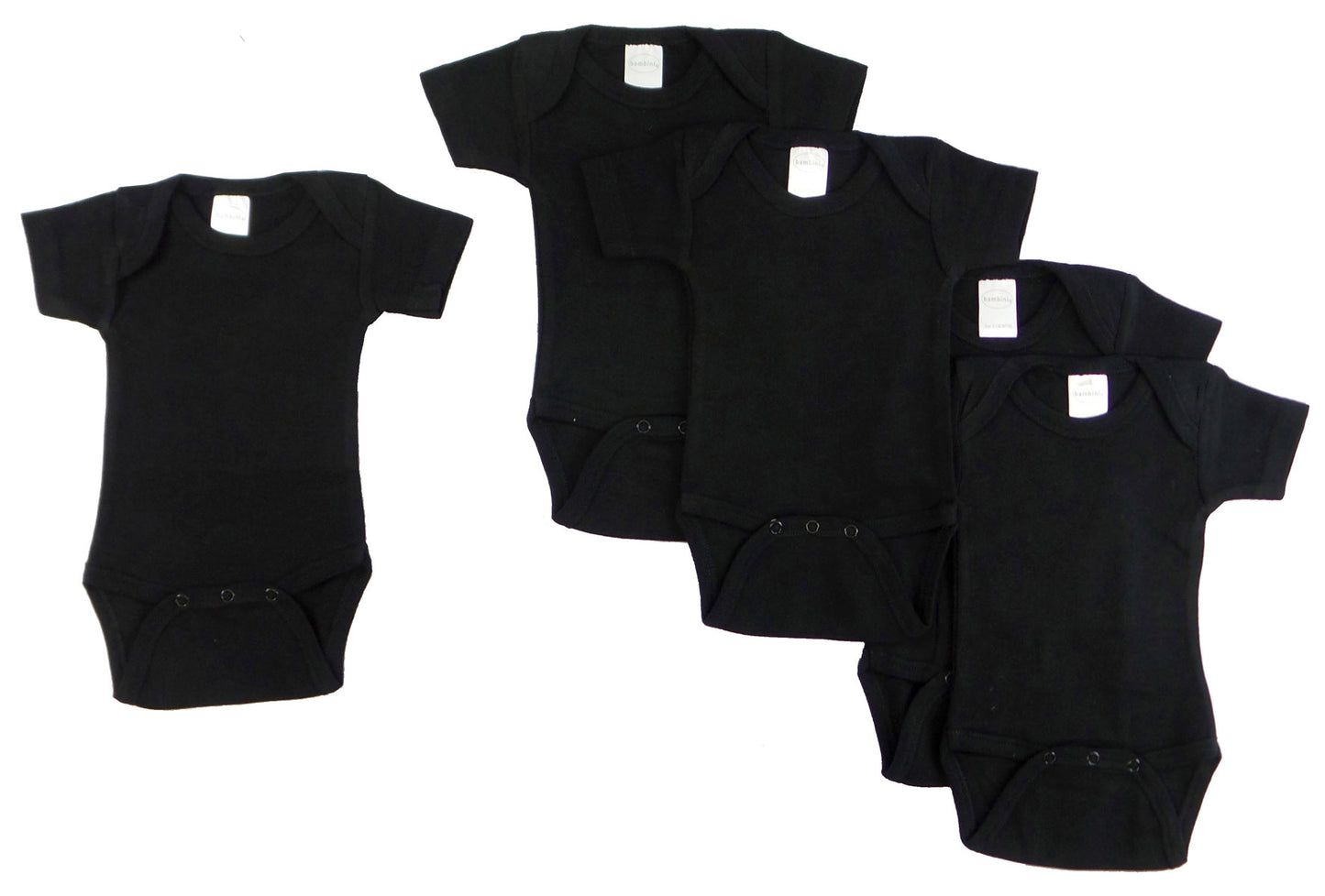 Black Onezie (Pack Of 5)