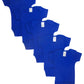 Blue Bodysuit Onezies (Pack Of 5)