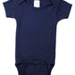 Navy Interlock Short Sleeve Bodysuit Onezie