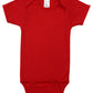 Red Interlock Short Sleeve Bodysuit Onezie
