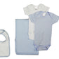 Newborn Baby Boy 7 Pc Layette Baby Shower Gift Set