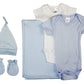 Newborn Baby Boy 5 Pc Layette Baby Shower Gift Set