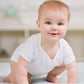 White Short Sleeve One Piece 6 Pack