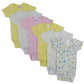 Pastel Girls Short Sleeve 6 Pack