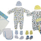 Newborn Baby Boy 19 Pc Layette Baby Shower Gift Set