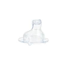 Nuby 3-Stage Wide Neck No Spill Bottle with Handles and Non-Drip Juice Spout, 3 Months, 8 Ounce, Blue