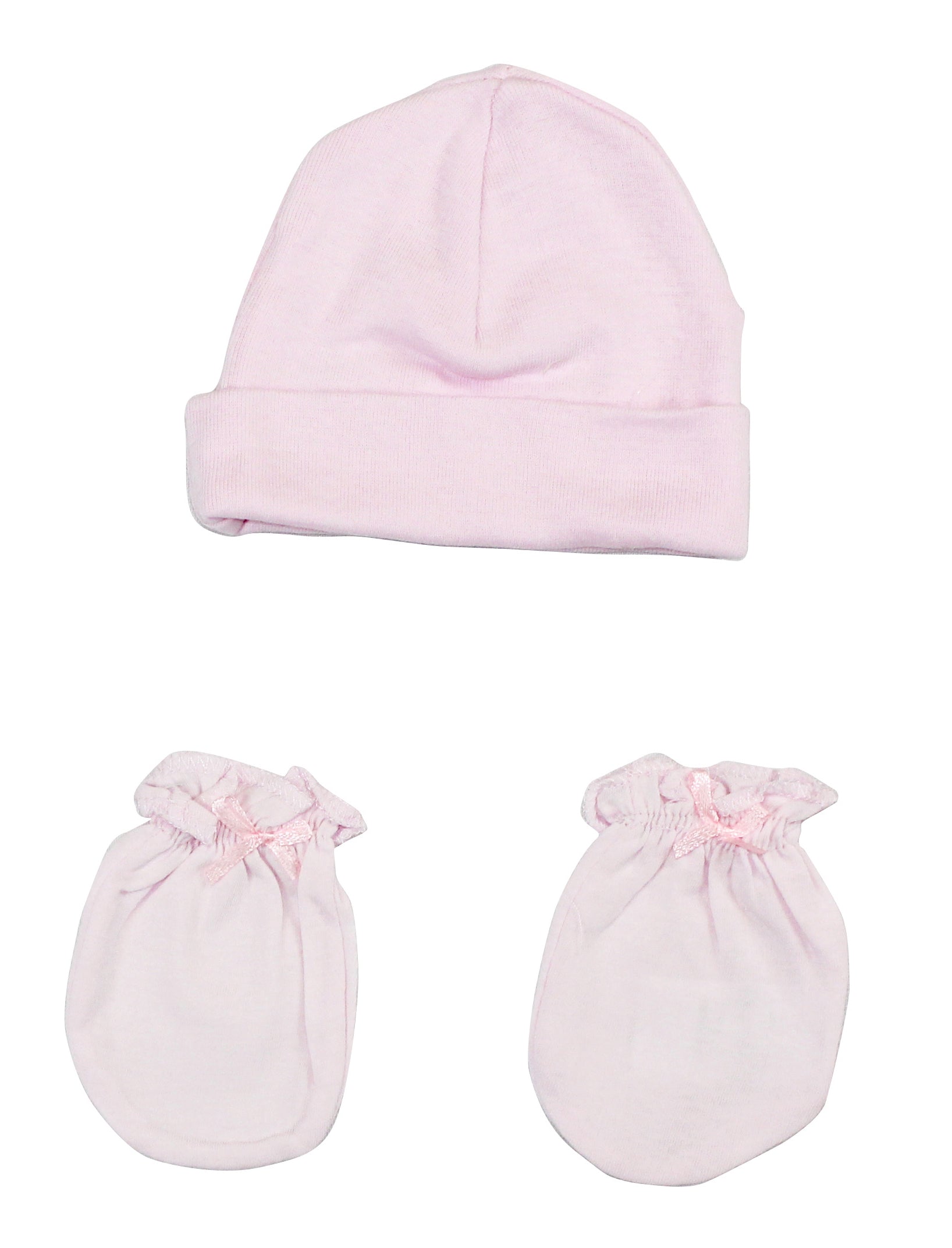 Girls Cap And Mittens 2 Piece Set