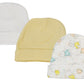 Baby Boy, Baby Girl, Unisex Infant Caps (Pack Of 3)