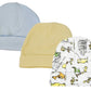 Boys Baby Caps (Pack Of 3)