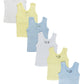 Boys Six Pack Pastel Tank Top