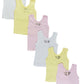 Girlss Six Pack Pastel Tank Top
