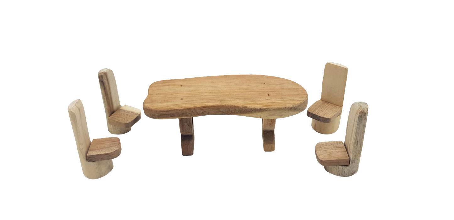 Cottage Doll Dinning Set