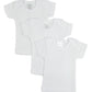 Preemie Short Sleeve Lap Tee - White