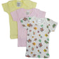Girls Printed Short Sleeve Variety Pack