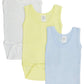 Boys Tank Top Onezies (Pack Of 3)