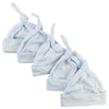 Blue Knotted Baby Cap (Pack Of 5)