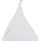 White Knotted Baby Cap