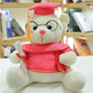New Creative Toys Cute Graduation Bear Doll Doctor Bear Plush Toy Graduation Gift