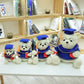 New Creative Toys Cute Graduation Bear Doll Doctor Bear Plush Toy Graduation Gift