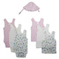 Girls Summer 7 Piece Layette Set