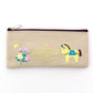 European and American creative stationery pony large capacity Oxford cloth zipper bag student prizes zipper pencil case manufacturers wholesale
