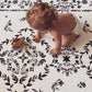 The August Rose White Shwally Playmat