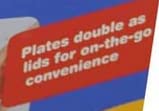 4 Take & Toss Double Duty Plates
