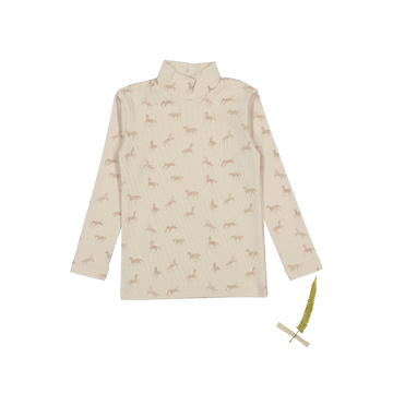 The Printed Tutleneck - Horse