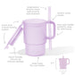 Olababy Silicone Tumbler with Straw for Big-Kid Drinks (11oz)