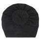 2023 European and American New Baby Products Kidsren's Turban Hat Baby Pure Color Knotted Indian Pullover Hat Amazon