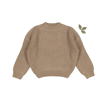 The Chunky Knit Sweater - Espresso