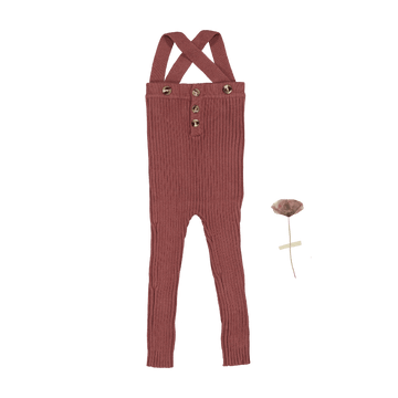 The Knit Overall - Rosewood