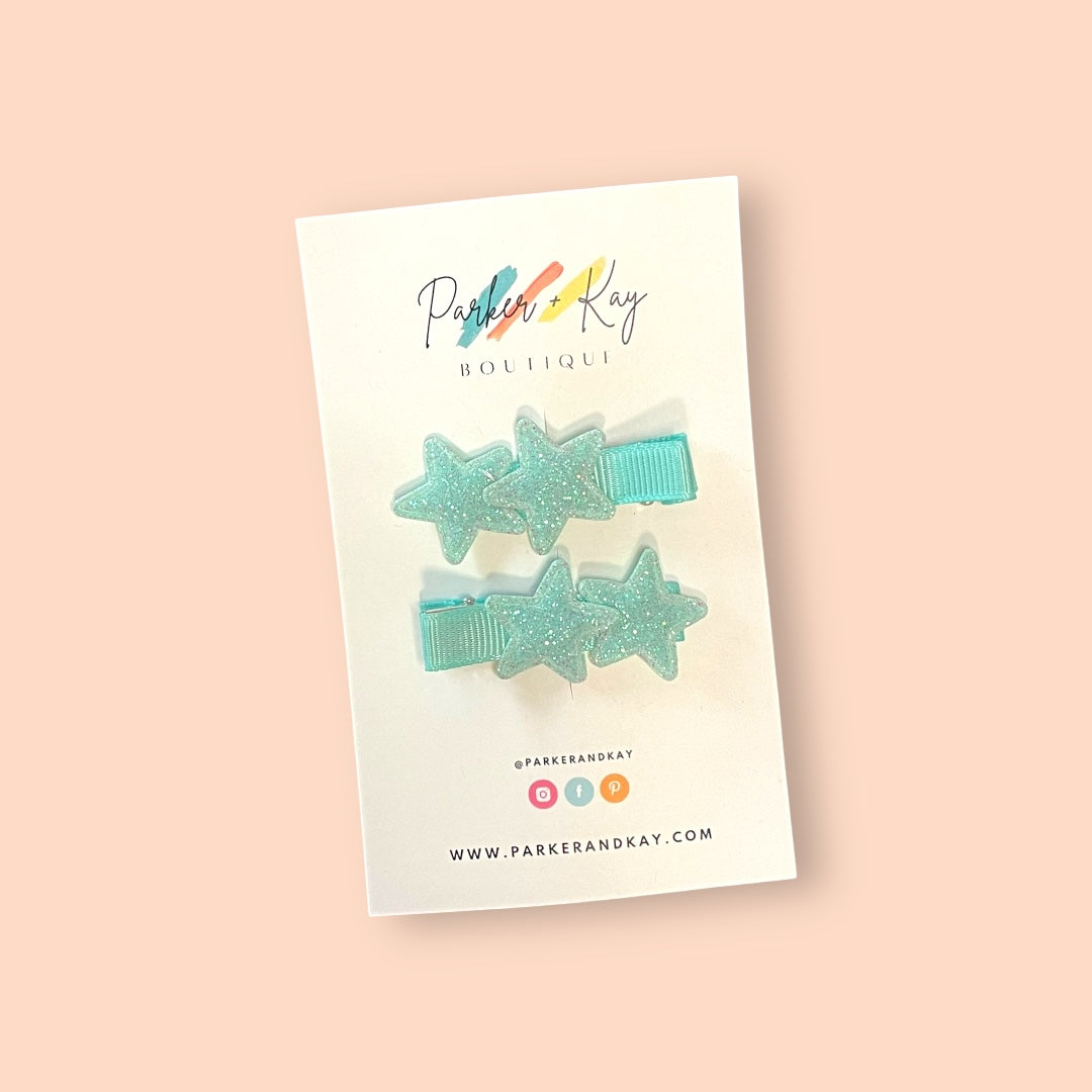 Twinkling Stars Hair Clips