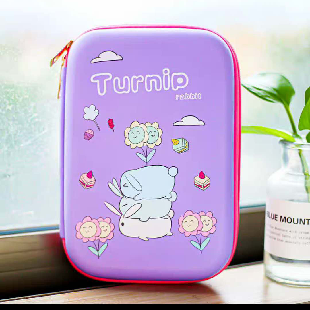 Eva Pencil Box 3D Stereo Large-Capacity Kidsren's Pencil Bag Multi-Functional Student Stationery Popular Pencil Box Waterproof